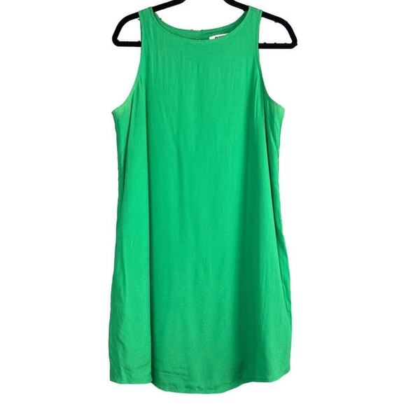 BB Dakota Green Shift Dress Size M - Picture 1 of 6